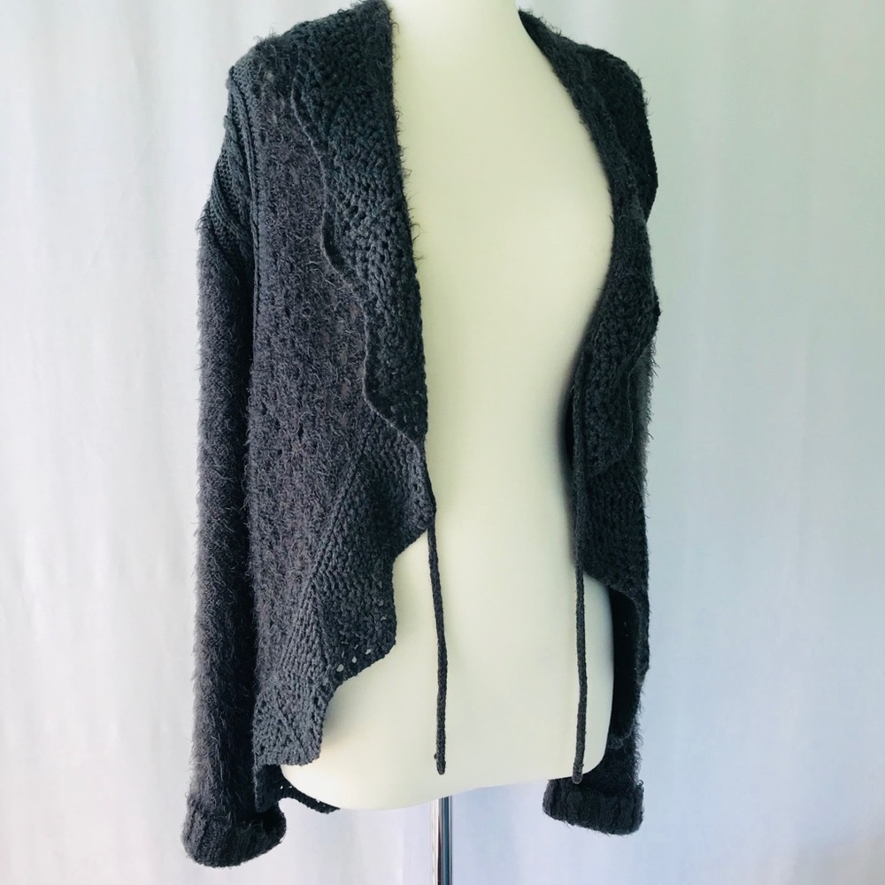 Cardigan for Chilly Summer Nights Gray size L